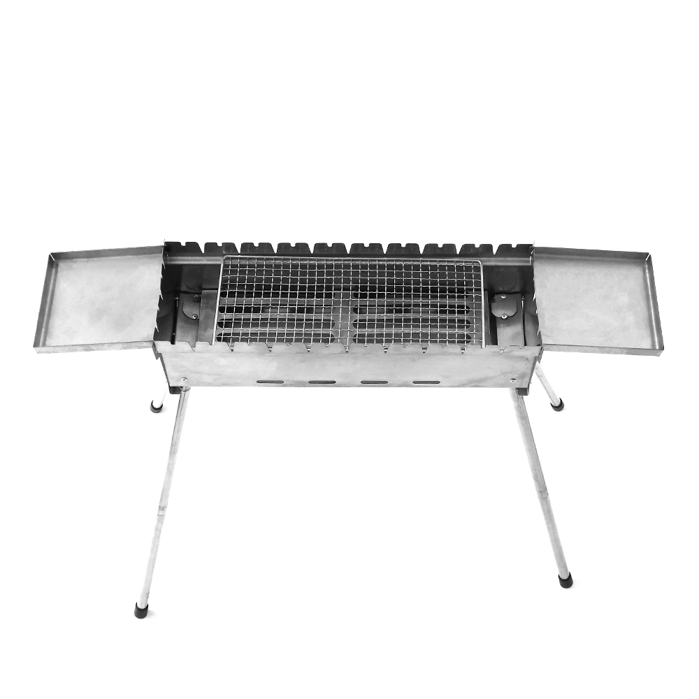 Stainless Steel Rectangular Regular Barbecue Grill