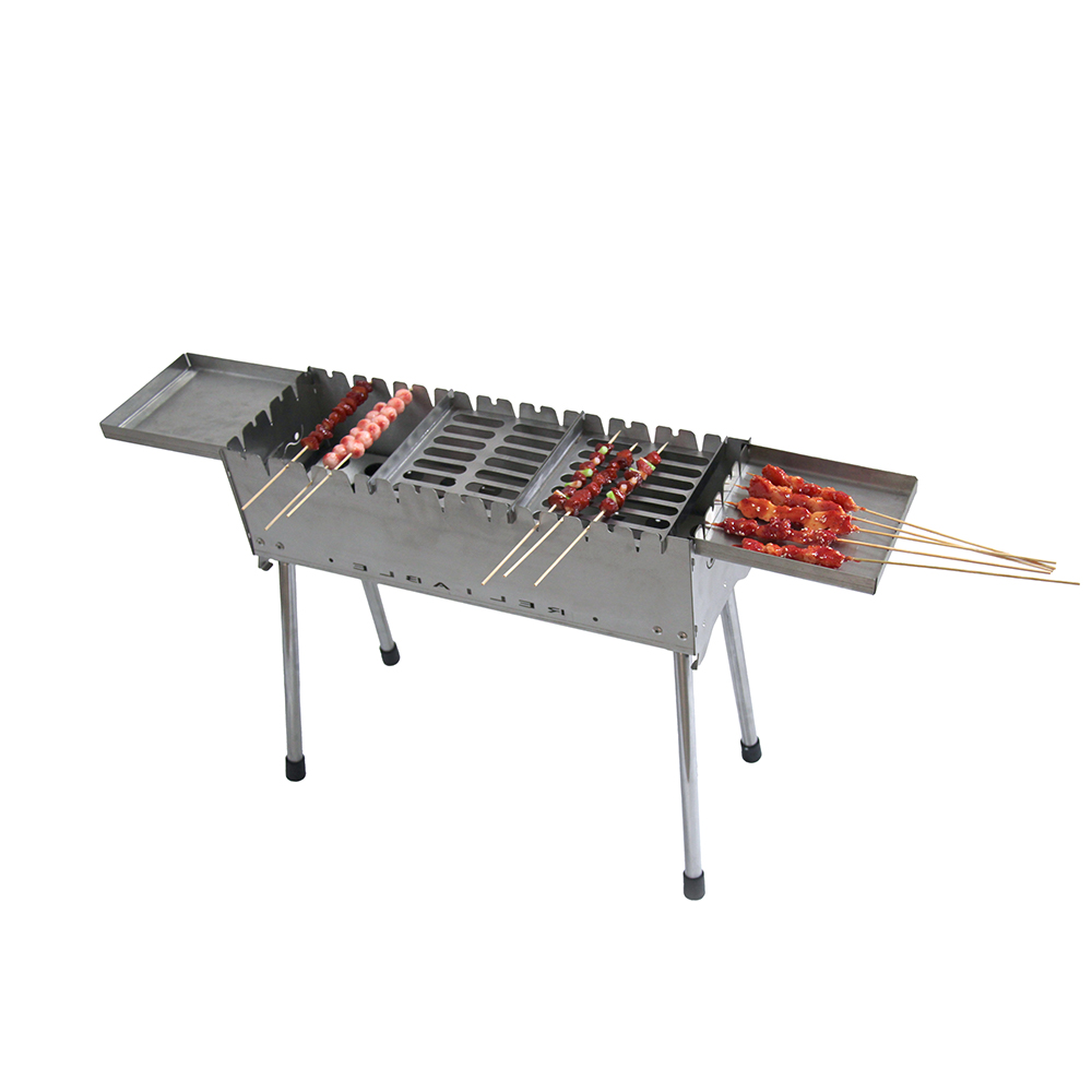 Stainless Steel Rectangular Regular Barbecue Grill