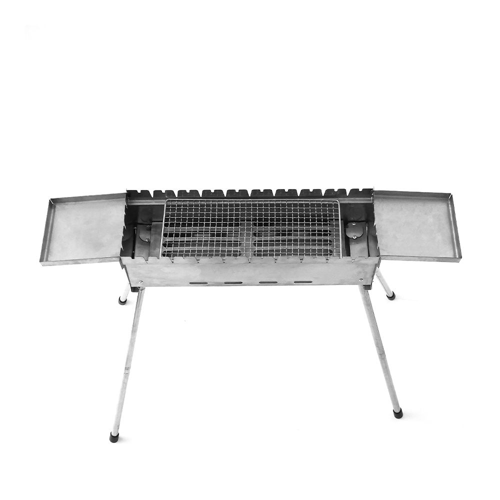 Stainless Steel Rectangular Regular Barbecue Grill