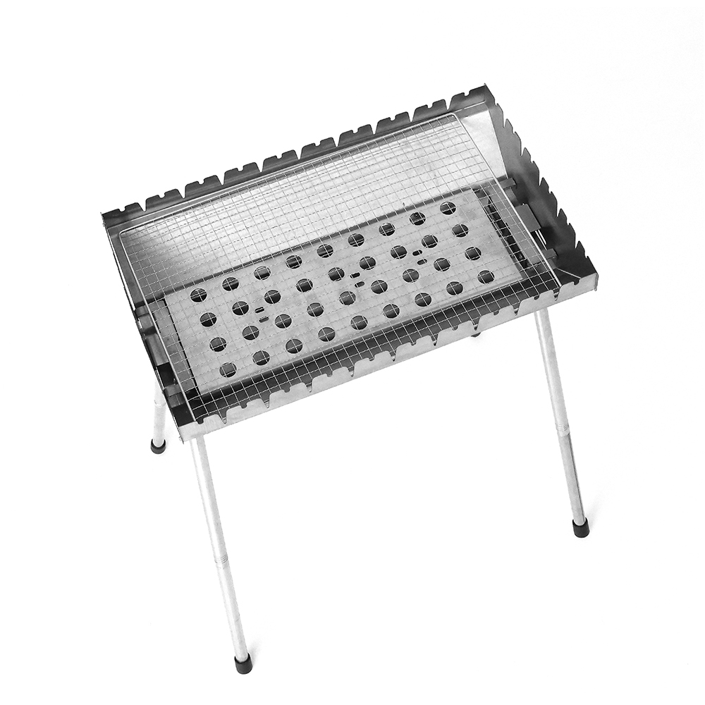 Stainless Steel Widened Regular Barbecue Grill