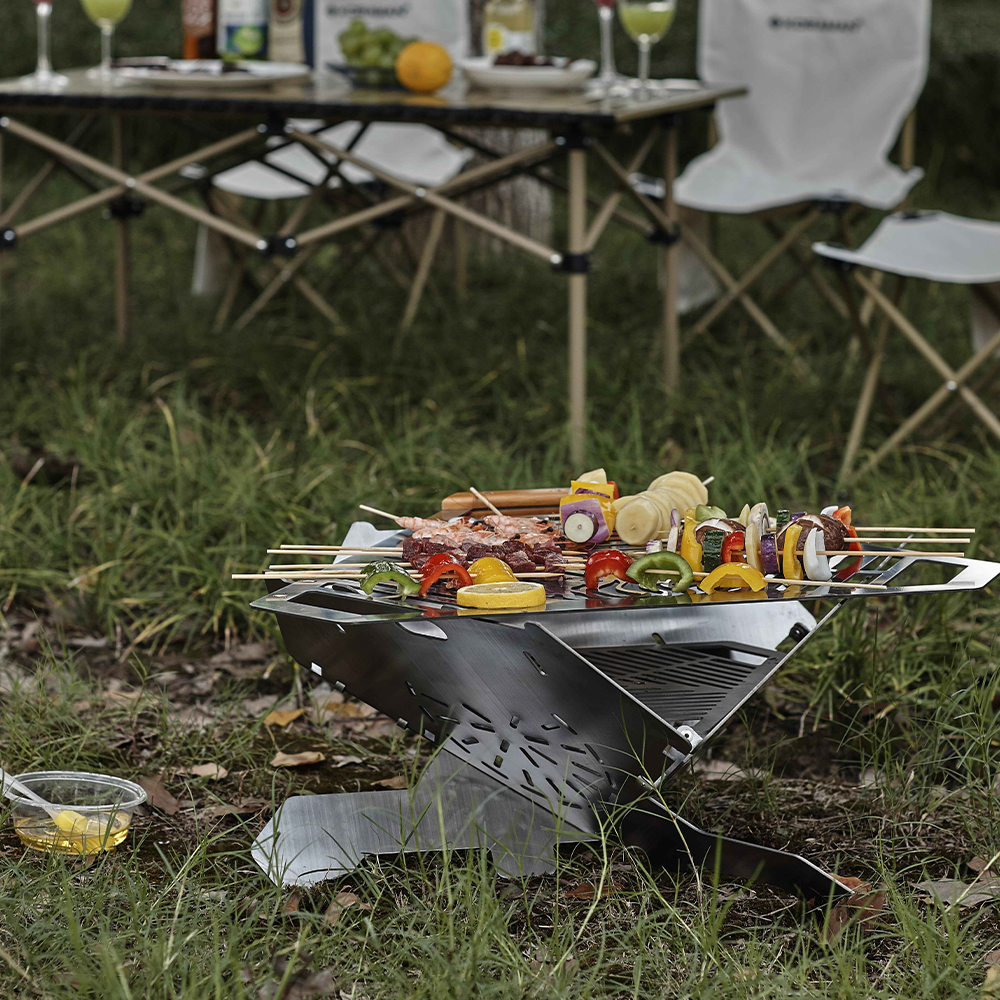 Outdoor Portable Folding Barbecue Grill
