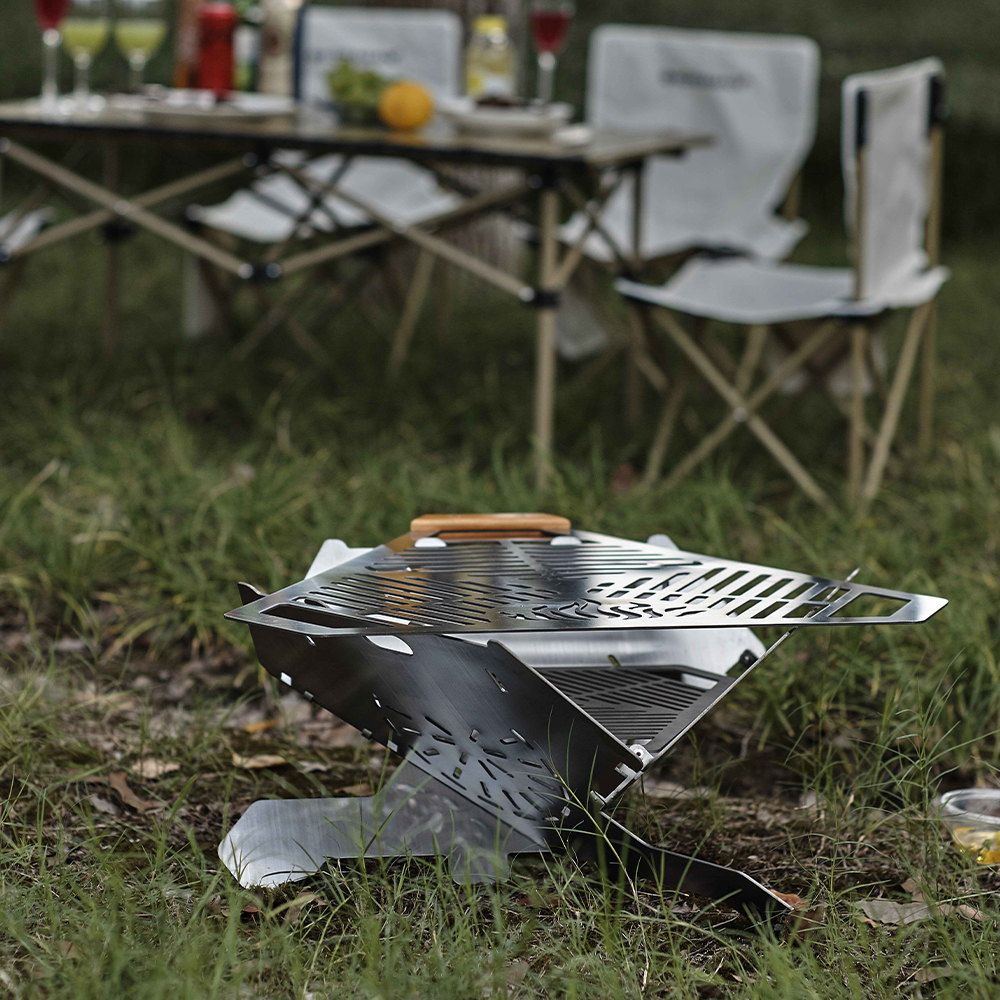 Outdoor Portable Folding Barbecue Grill